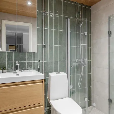 Stylish Marine Studio, Balcony, Parking In Lauttasaari Apartamento