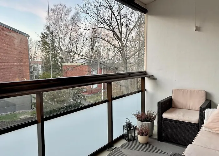 Stylish Marine Studio, Balcony, Parking In Lauttasaari