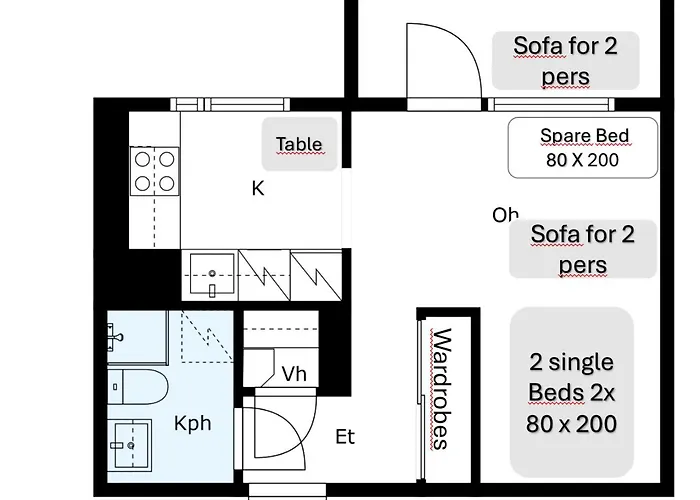 Stylish Marine Studio, Balcony, Parking In Lauttasaari